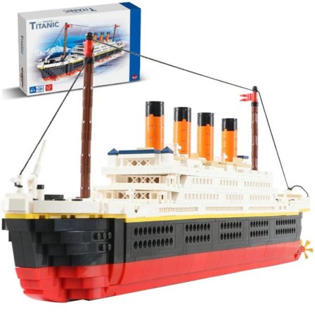 Mini maailman kuuluisa elokuva RMS Titanic laiva malli rakennus palikat figuurit vene ystävät tiilet lelut