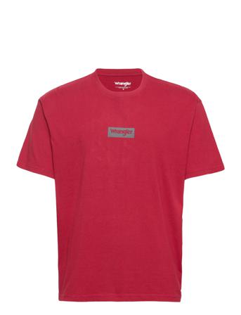 Small Box Tee Red Wrangler