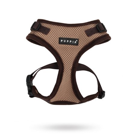 Puppia - RITEFIT SOFT Beige - Hundesele - Klassiske hundeseler, step-in, jacket seler, trekkseler, vinterseler & Y-seler på Doggie.no