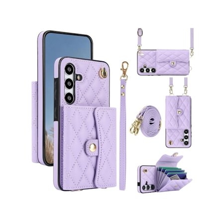 Etui til Samsung Galaxy A15 5g/4g tpu lilla etui