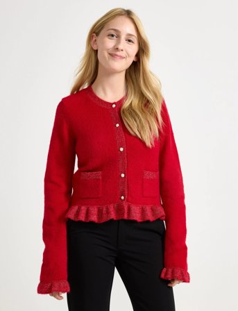 Lindex Cardigan - Red - 146/152
