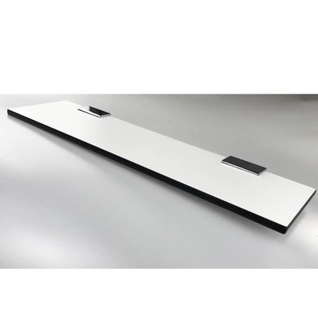 Skånebeslag 2210005 Badrumshylla kompaktlaminat, 500x130x10 mm, Badrum