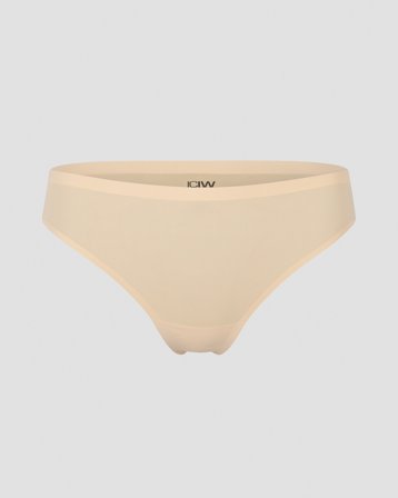 ICANIWILL - Invisible Thong Beige - String - Dam - Träningskläder från ICIW