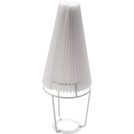 Plisse-varjostin pöytävalaisin Japanilaistyyliset lattiavalaisimet Luova plisse-varjostin Pöytävalaisin Makuuhuoneen valaisimet -A