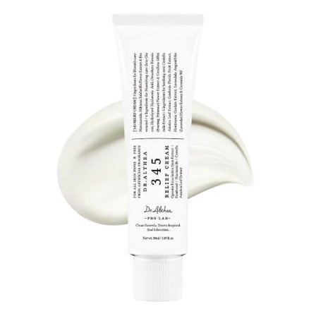 1/2/3x Dr.Althea 345 Relief Cream Daglig Fuktighetskrem for Akneutsatt Sensitiv Hud Dyp Hydrering Kvisebekjempelse Anti-Aldring