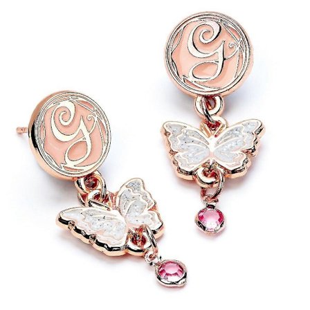 Wicked Glinda Drop Butterfly Earrings WKSD0002