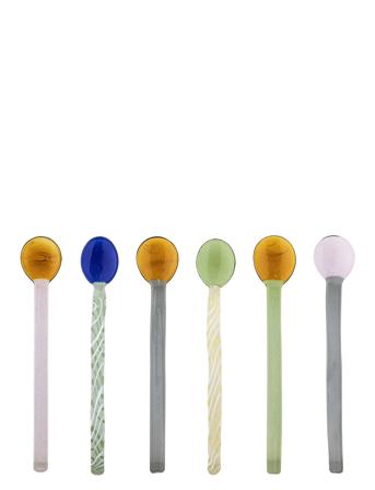 Takao Spoon Home Tableware Cutlery Spoons Tea Spoons & Coffee Spoons Multi/patterned Bloomingville