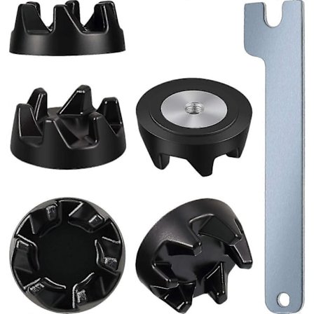 5-pack 9704230 Blender Koppling Blender Kopplingsersättningsdelar Med 1 Skiftnyckel Kompatibel Med Kitchenaid Wp9704230vp (Fww)