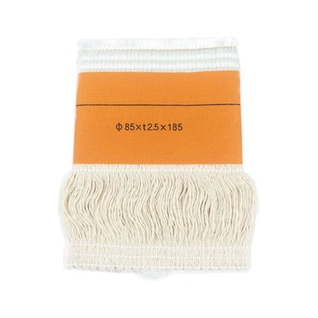 2 stk. petroleumsovns væge, Φ85x T2.5x185mm glasfiber bomuld petroleumsovns væger, glasfiber bomuld petroleumsovns væge til komfur