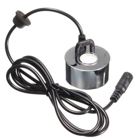 1st DC 24V 45mm Ultraljud luftfuktare Dimma Maker Fogger Nebulisator Vatten fontän damm atomizer huvud luft luftfuktare