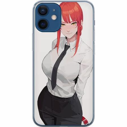 Apple Iphone 12 Mini Genomskinligt Skal Makima Chainsaw Man