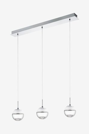 EGLO - Pendel Montefio 1 3-Light - Krom - Loftpendler - Fra Homeroom