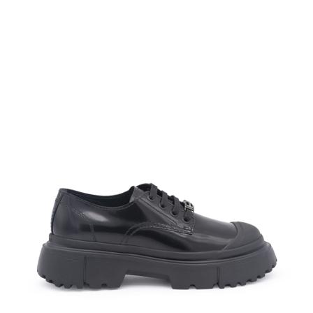 Hogan, Lace-Up Shoes Zwart, Dames, Maat:36 EU