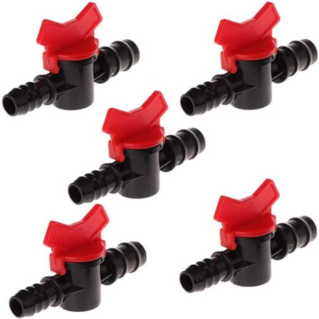 Ventil Vattenreglering PE Plastventil Akvarietillbehör med