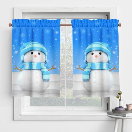 Jul 1/2 St Dekor Stång Fickdraperier Valance Kort Panel