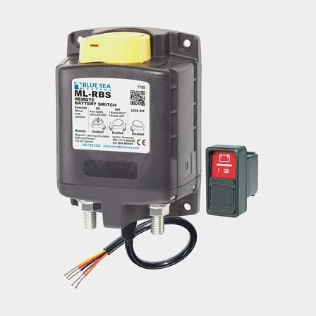 Interruttore principale elettrico Blue Sea MI-Series 7700, 12 V, 500 A