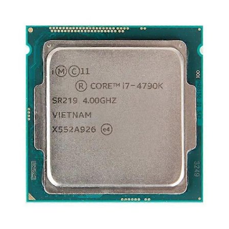 Core i7-4790K CPU - Socket LGA 1150 4 kjerner 8 tråder 4.0GHz 8MB L3 Cache 88W.