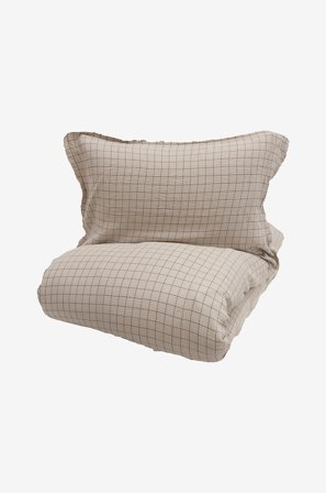 Turiform - Pussilakanasetti Mio - Beige - Pussilakanasetit - 150X210 - - Homeroom