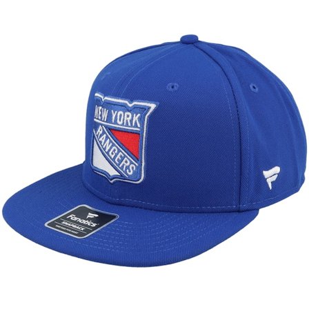 Fanatics - NHL Sininen snapback Lippis - New York Rangers Primary Logo Deep Royal Snapback @ Hatstore