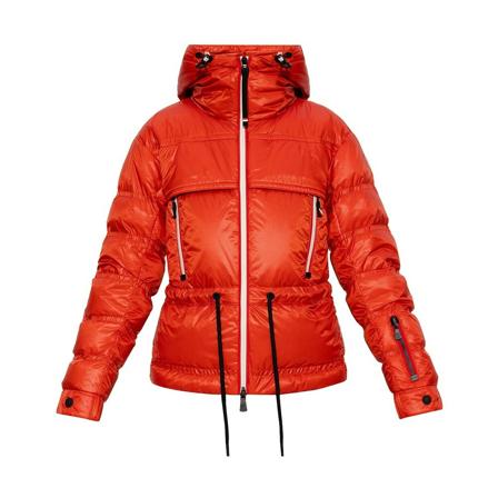 Moncler Down Jakke Rød, Dame