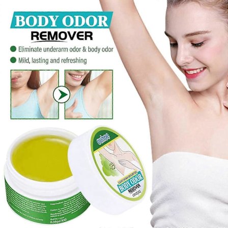 OUHOE kräm mot armhålelukt, kroppsrengöring för armhålor, doft, deodoriserande, uppfriskande och anti-perspirant vårdkräm