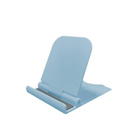 2 st Blå Universell Mobiltelefon Surfplatta Skrivbordsställ, Vikbart Mobiltelefonställ i Plast Az6567