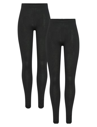 Pieces | Pcamelia Leggings 2-Pack Jrs Noos Bc | XS