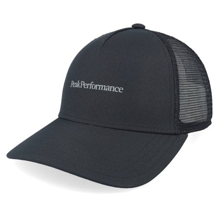 Peak Performance - Black trucker Czapka Z Daszkiem - Pp Cap Black Trucker @ Hatstore