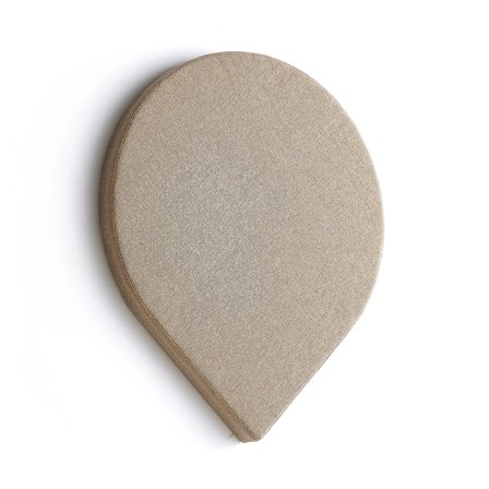 Akustikpaneel POLY, 800x800x56 mm, Wandmontage, beige