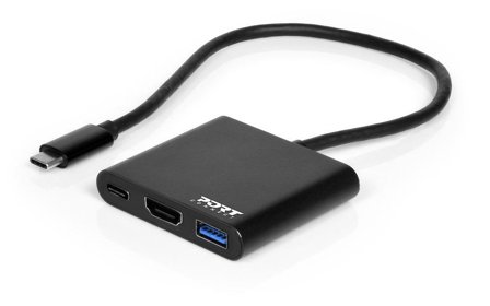 PORT DESIGNS PORT connect Mini - dokkingstasjon - USB-C - HDMI