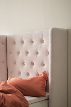 Jotex - Lyx Sengegavl 90 Cm Naturhvit - SKENE - Kjøp Sengegavler hos Jotex