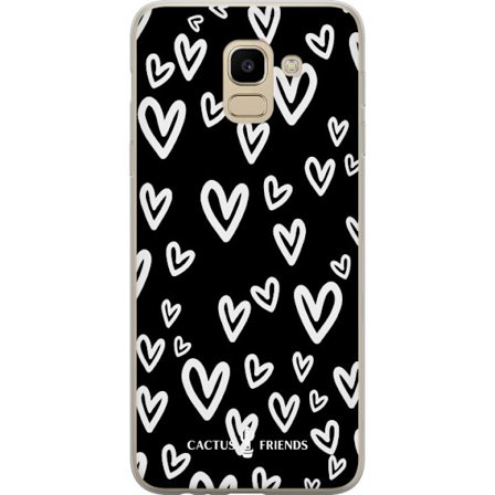 Yhteensopiva Puhelinkuori Samsung Samsung Galaxy J6 Cactus and Friends - Handdrawn Love Chaos