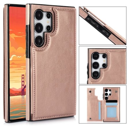 Samsung Galaxy S25 Ultra - Stilrent Skal med Kortfack