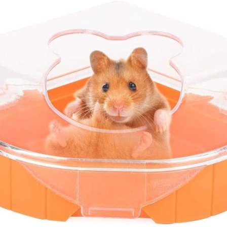 Hamster Pet Badeværelse, Chinchilla Badetoilet, Plastik Hamster KLB