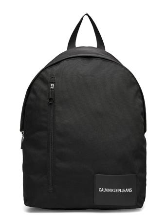 Round Bp 43W/Front Zip Ryggsekk Veske Svart Calvin Klein