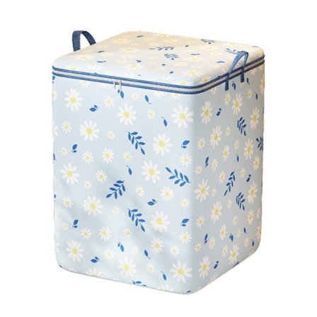 Oppbevaringsbokser for klær Quiltoppbevaringspose BLÅ L L