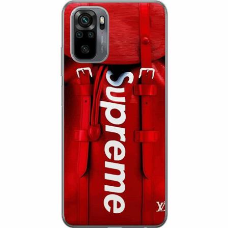 Xiaomi Redmi Note 10s Genomskinligt Skal Backpack Supreme - Lv