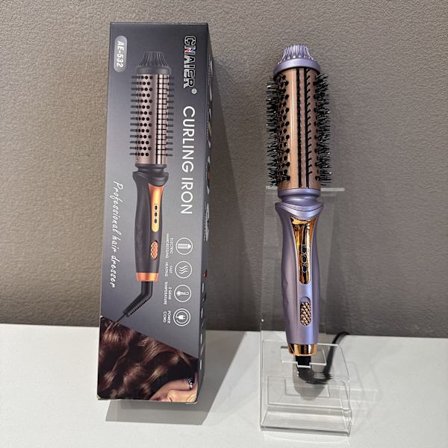 Multifunktionell Hårkrullare AE532 - Snabb Styling & LED-Display