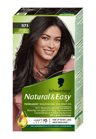 Schwarzkopf Natural & Easy 573 Dark Ash Brown Hårfärg Unisex Brun 143ml
