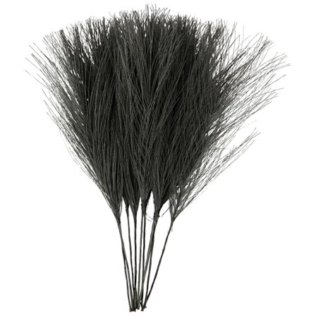 Creativ Company Plumes artificielles lot de 10 Noir
