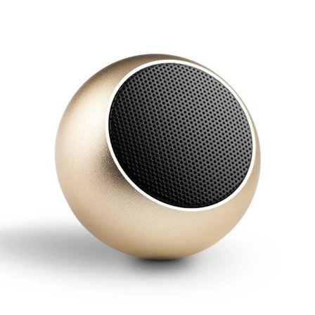 Trådlösa Bluetooth-högtalare TWS Mobiltelefonhögtalare Liten Subwoofer Basresonanslåda Mini Ljudlåda Metall