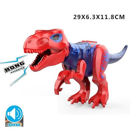 Brutal Raptor Building Jurassic Blocks World Mini Dinosaur Figures Bricks Dino Toys For Children Dinosaurios