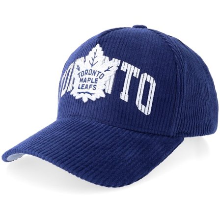 Mitchell & Ness - Azul adjustable Gorra - Toronto Maple Leafs Arch Stamp Pro Corduroy Blue A-Frame Adjustable @ Hatstore