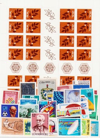 Logo/Symboler - Frimærkepakke - Postfrisk