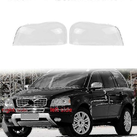 För höger strålkastarhölje lampskärm transparent linsskydd för Volvo XC90 2004-2013
