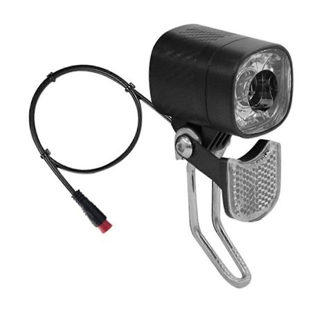 QD470 E-Bike LED Forlygte 6V 12V 24V 36V 48V 60V Cykellygte Vandtæt Frontlygte Vandtæt Stik
