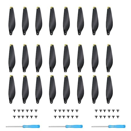 24 stk. Propeller til DJI Mini 4 Pro/Mini 3 Pro - Reservepropellerblader med lav støy - 6030F