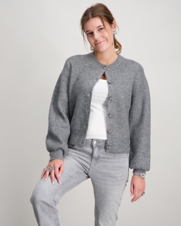 Garcia Girls cardigan Grå Trøjer Pige - Kids Brand Store