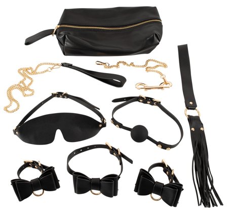 7pcs Bondage-Set + Storage Bag - Bad Kitty