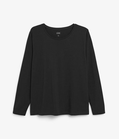 Kappahl | Basetopp med lang arm | Svart